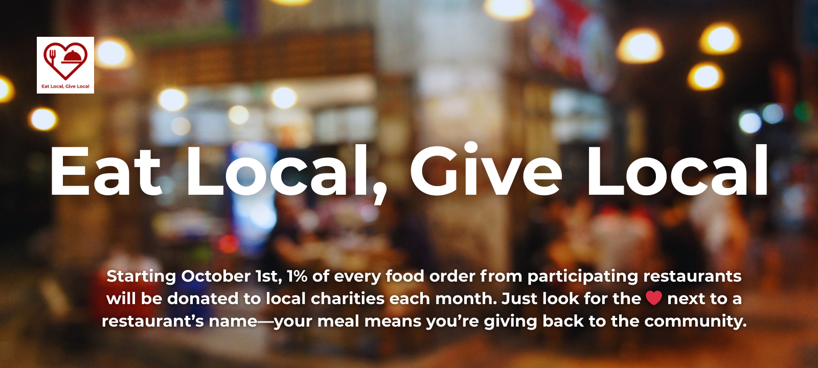 Eat Local, Give Local